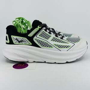 Hoka One One Clifton One9 Everyday Athletic Shoes BWHT Size 9 Men's/ 10 Women's
